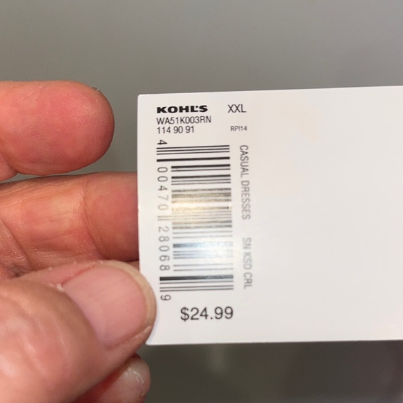 Apt. 9 Women's Coral Floral Tee NWT - Picture 6 of 7